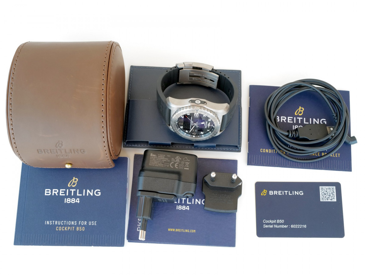 Швейцарские часы Breitling Cockpit B50 Titanium