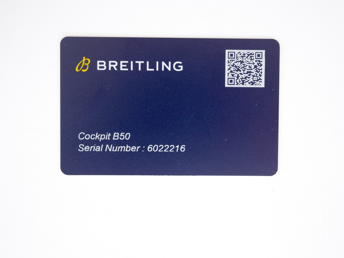 Швейцарские часы Breitling Cockpit B50 Titanium