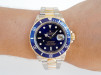 Swiss watch Rolex Submariner Date Blue Dial Steel 18K Yellow Gold