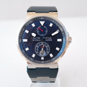 Швейцарские часы Ulysse Nardin Maxi Marine Blue Wave Limited Edition