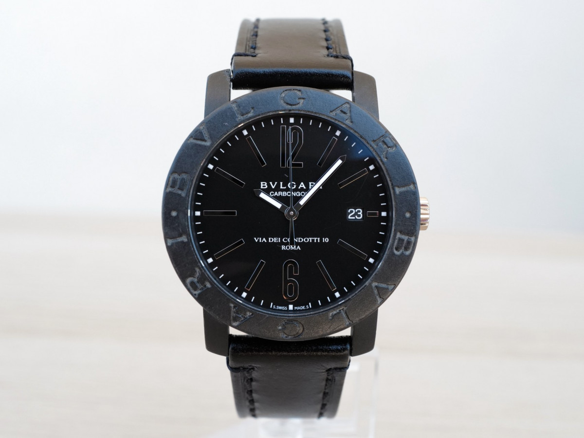 Швейцарський годинник Bulgari Carbongold Via Condotti Roma