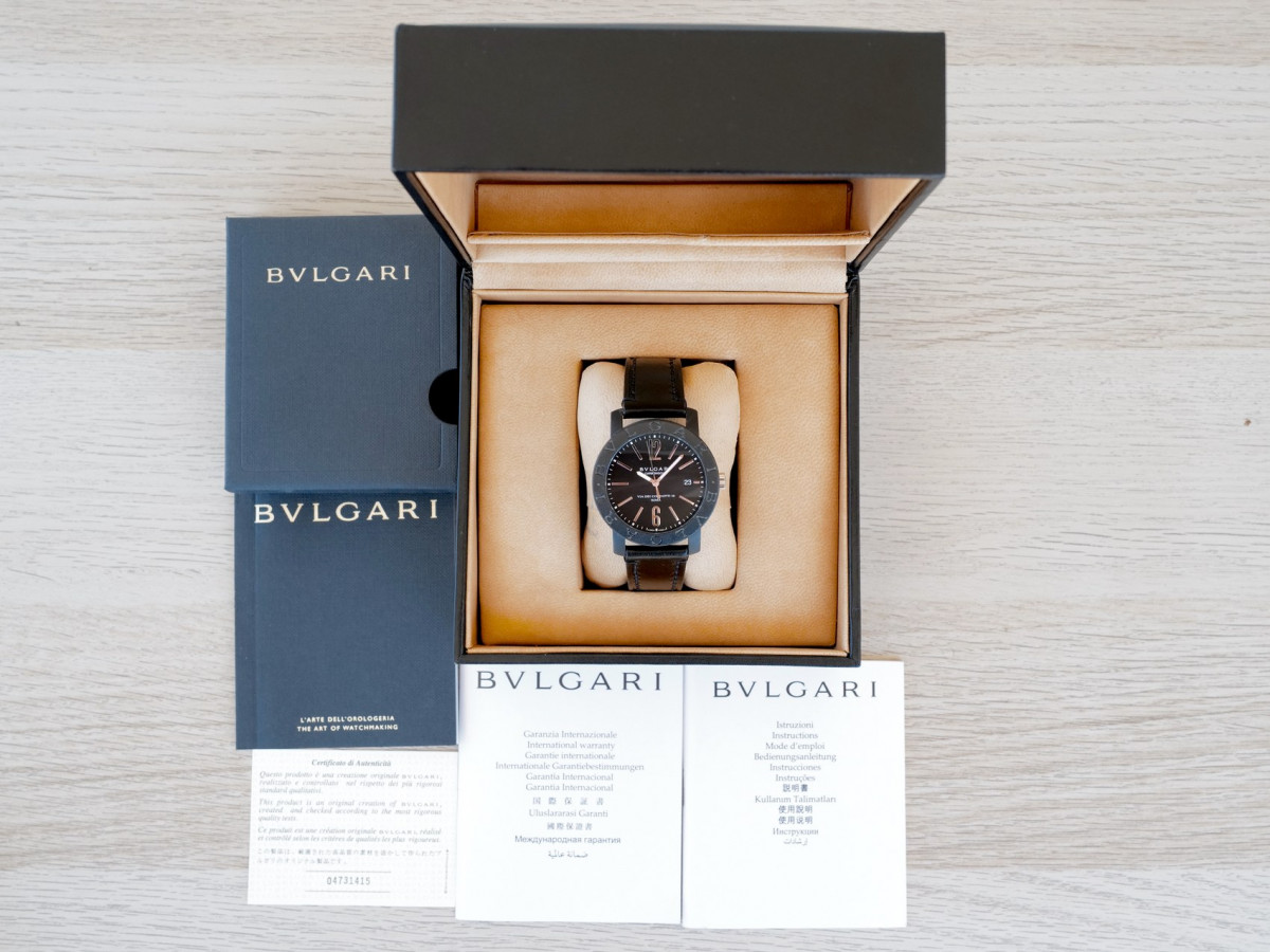 Швейцарський годинник Bulgari Carbongold Via Condotti Roma