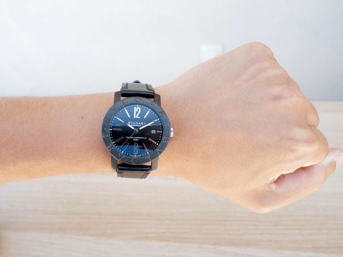 Швейцарський годинник Bulgari Carbongold Via Condotti Roma