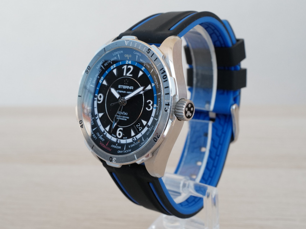 Швейцарський годинник Eterna Kontiki World Timer