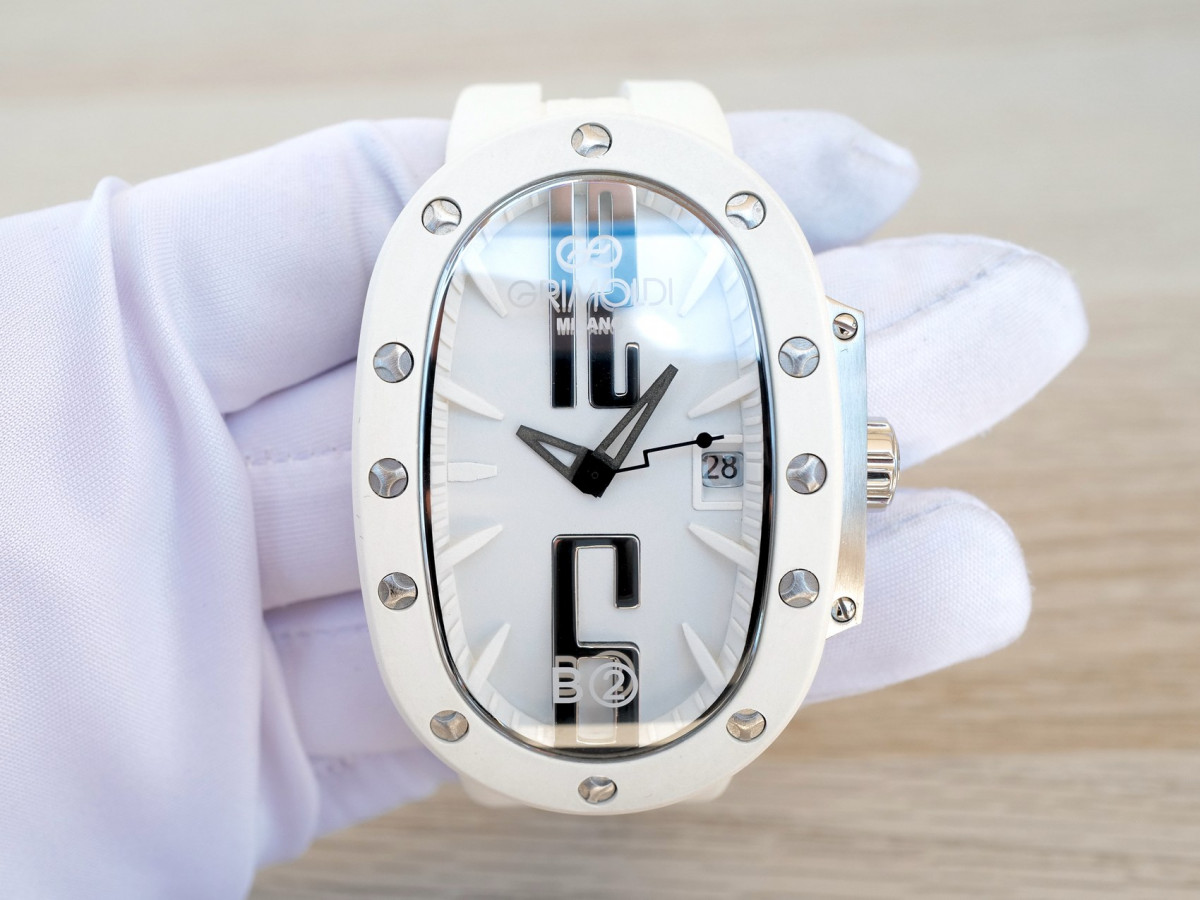 Швейцарський годинник Grimoldi Milano B02 White Limited Edition