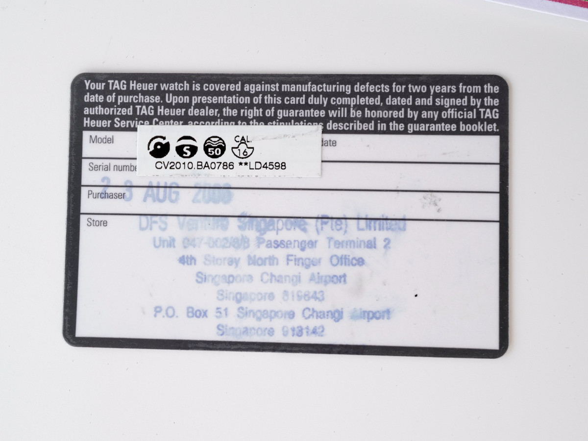 Швейцарський годинник TAG Heuer Carrera Chronograph Calibre 16