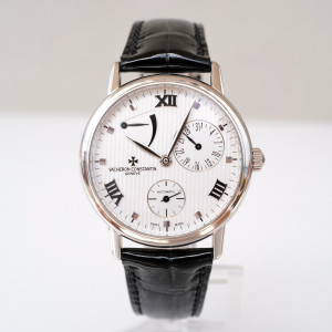 Швейцарський годинник Vacheron Constantin Patrimony Power Reserve 18K White Gold