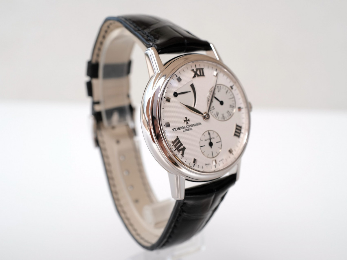Швейцарський годинник Vacheron Constantin Patrimony Power Reserve 18K White Gold
