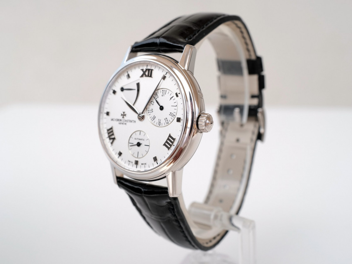 Швейцарський годинник Vacheron Constantin Patrimony Power Reserve 18K White Gold