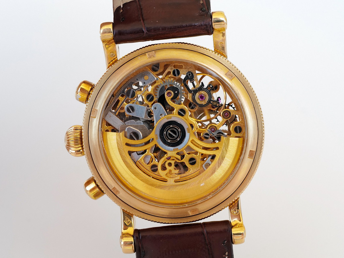 Швейцарський годинник Chronoswiss Opus Chronograph Skeleton 18K Yellow Gold