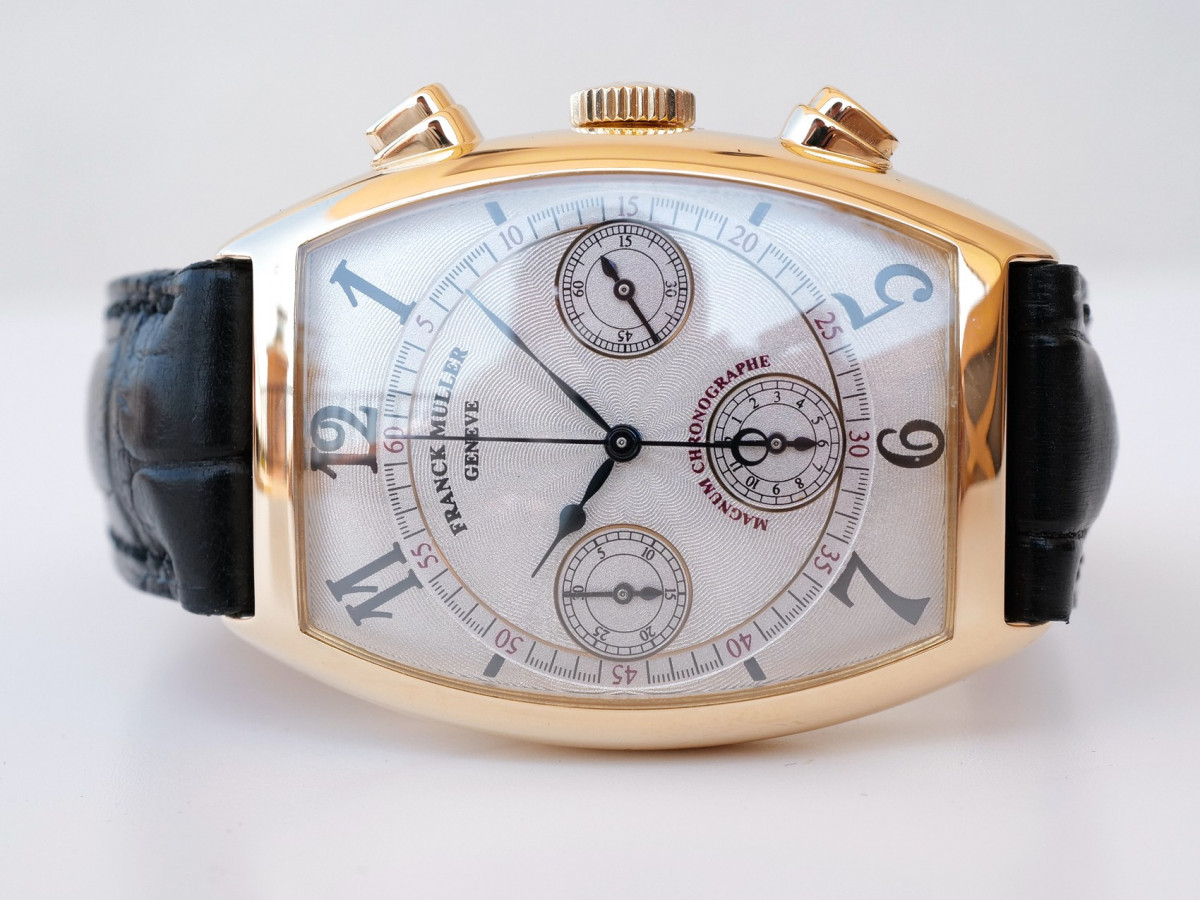 Швейцарський годинник Franck Muller Chronograph 18K Yellow Gold