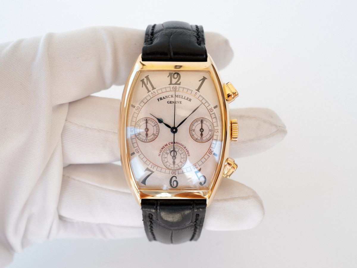 Швейцарський годинник Franck Muller Chronograph 18K Yellow Gold