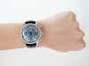 Швейцарський годинник Omega Speedmaster Reduced Lady Diamonds Blue MOP Dial