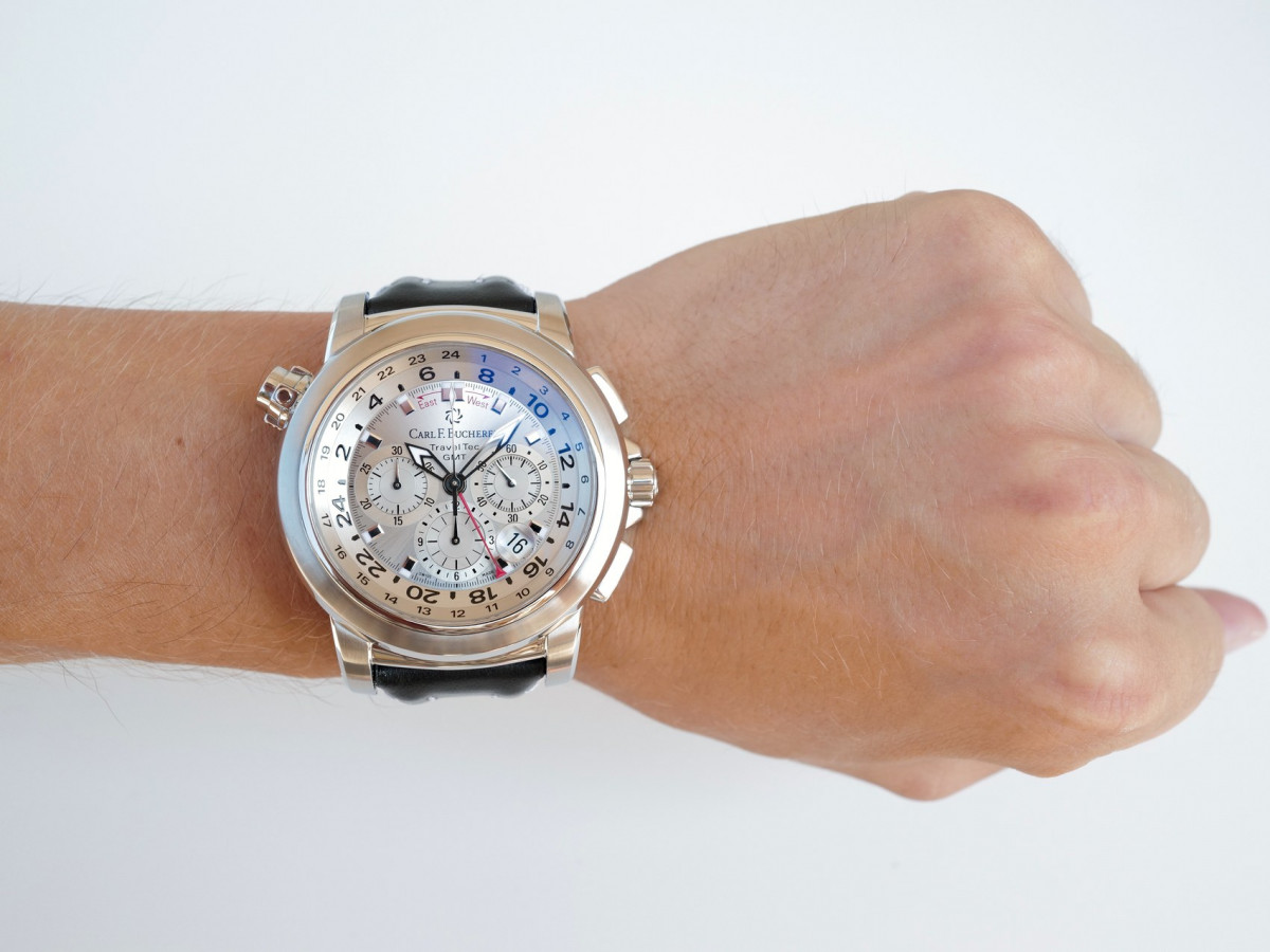 Швейцарський годинник Carl F. Bucherer Patravi Traveltec GMT