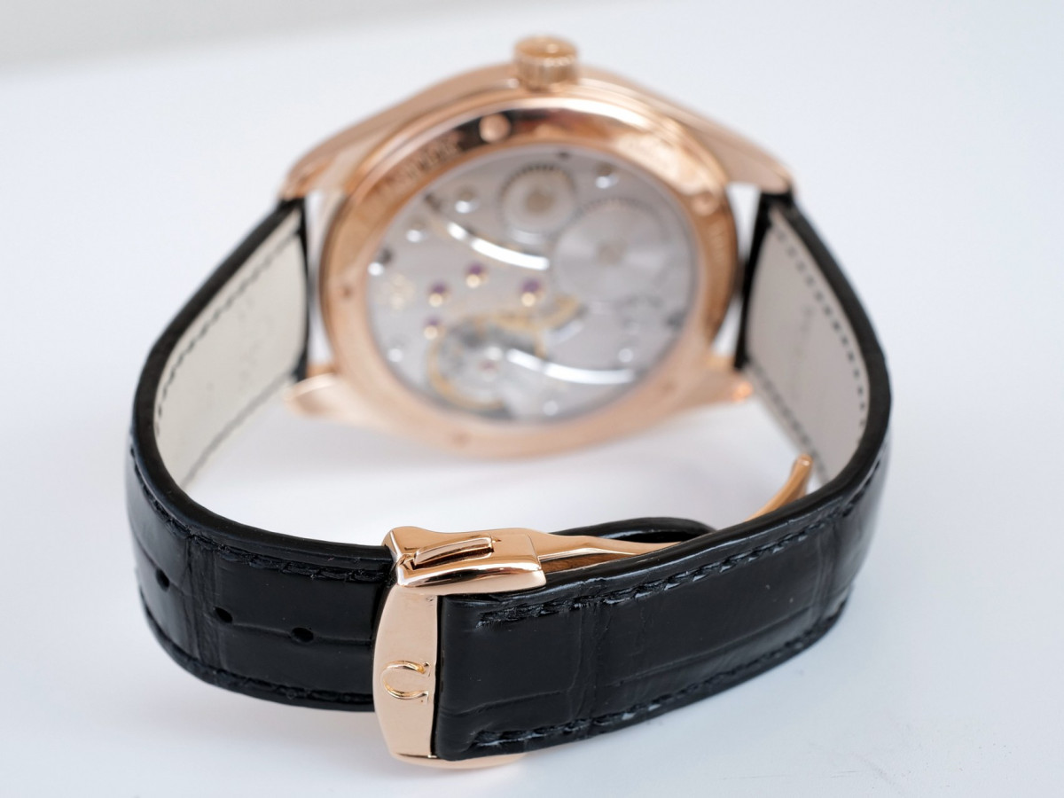 Swiss watch Omega Seamaster Railmaster XXL Chronometer Limited Edition 18K Rose Gold