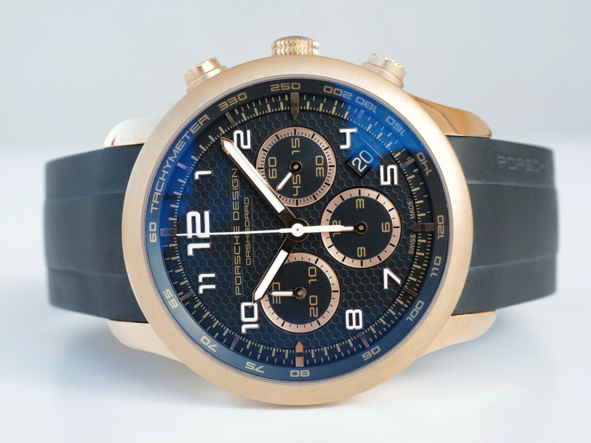 Швейцарський годинник Porsche Design Dashboard 18K Rose Gold Chronograph