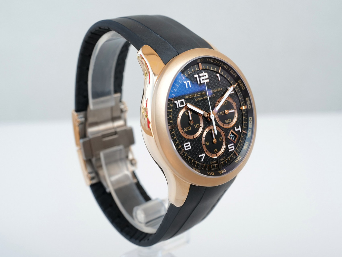 Швейцарський годинник Porsche Design Dashboard 18K Rose Gold Chronograph