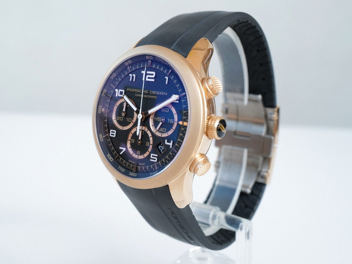 Швейцарський годинник Porsche Design Dashboard 18K Rose Gold Chronograph