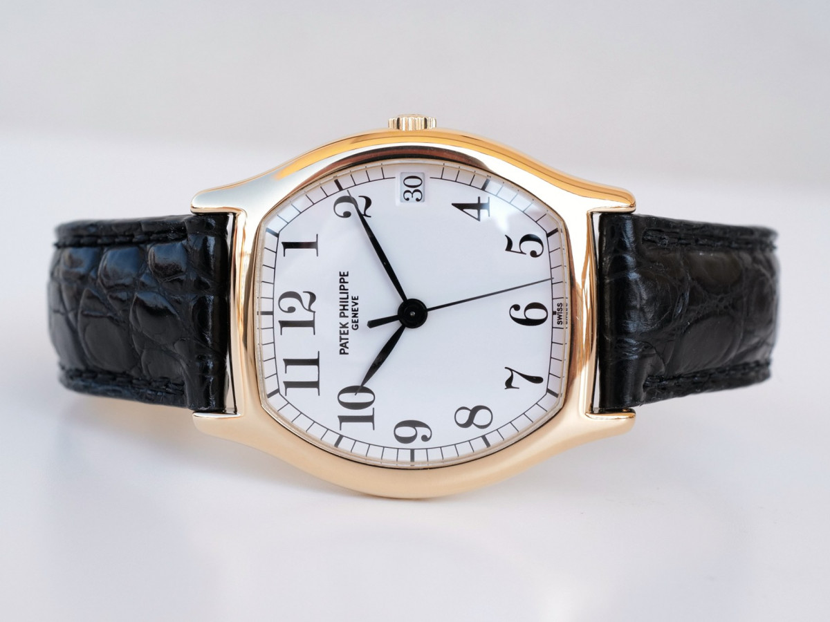 Швейцарський годинник Patek Philippe Gondolo Tonneau Automatic 18K Yellow Gold
