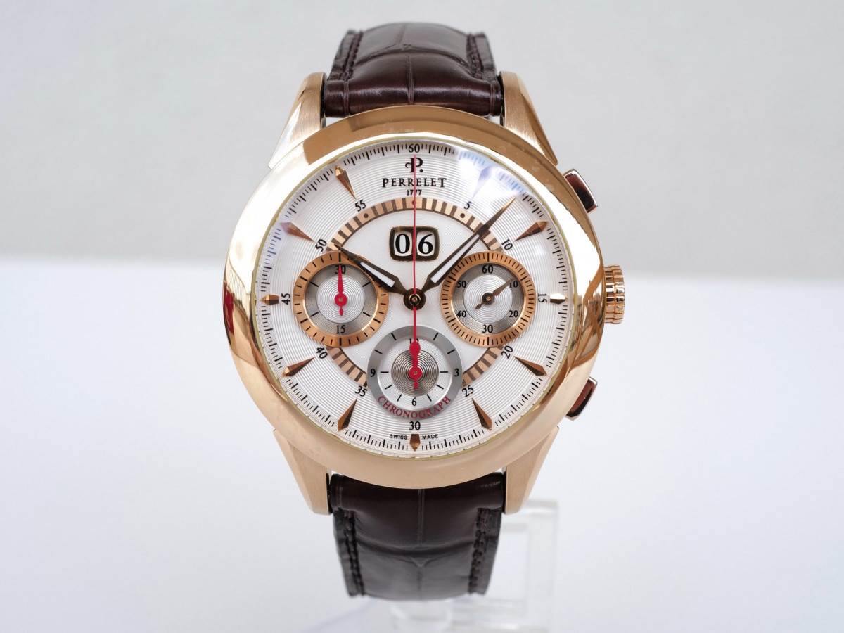 Швейцарський годинник Big Date Chronograph 18K Rose Gold