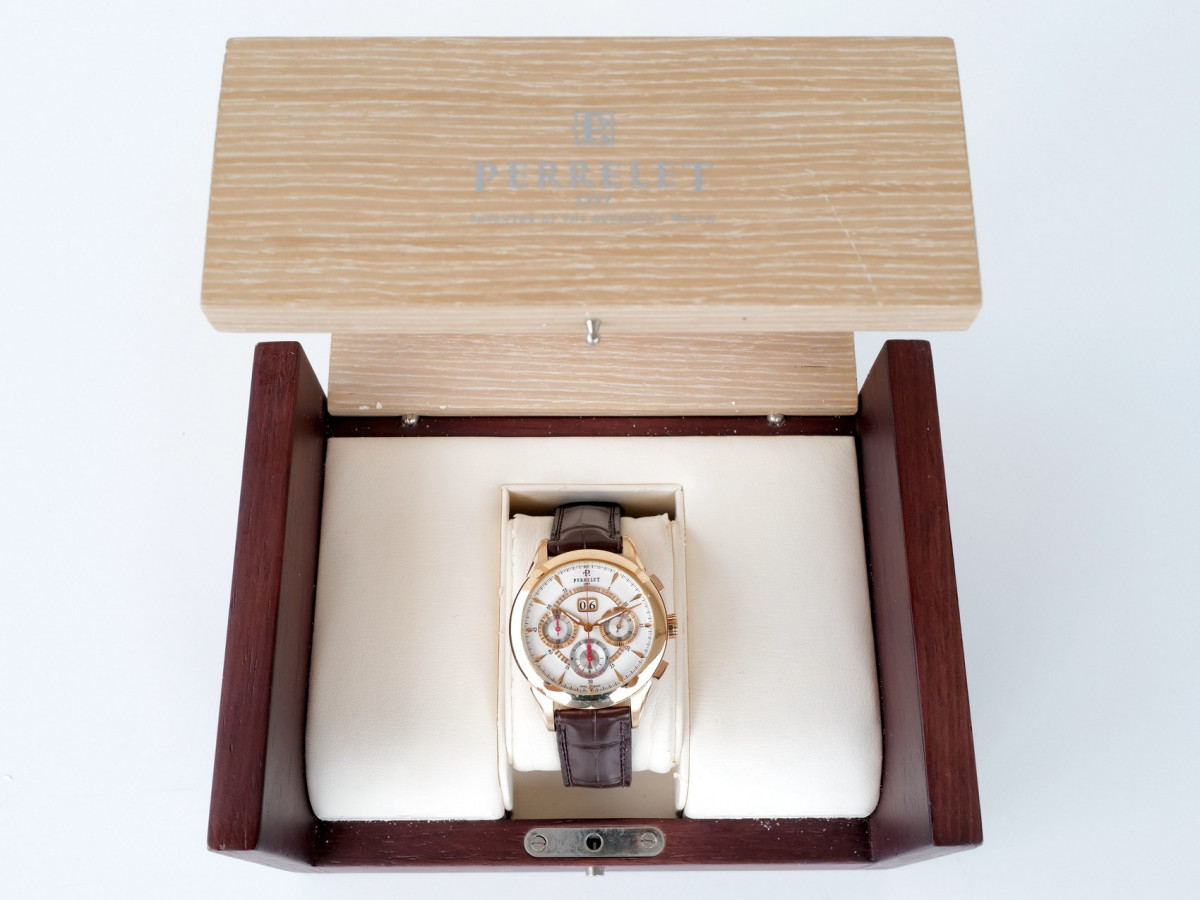 Швейцарський годинник Big Date Chronograph 18K Rose Gold