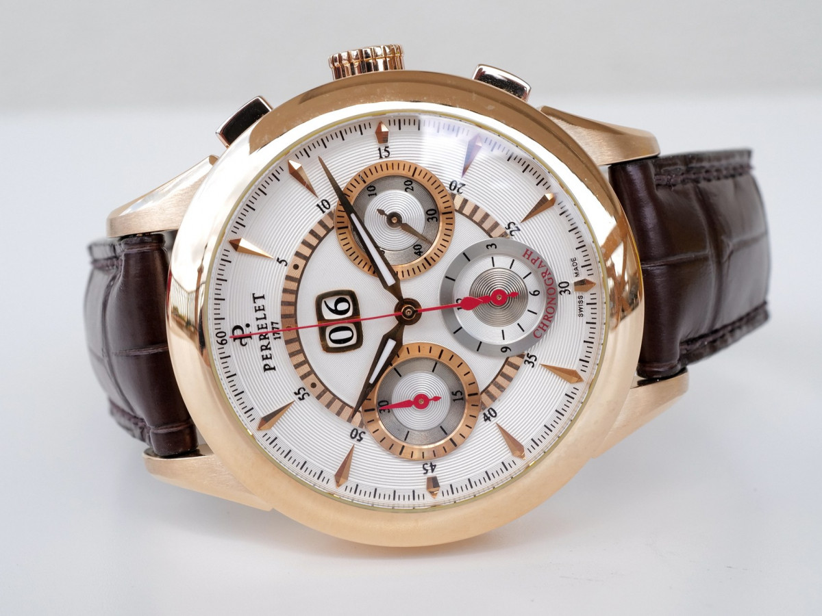 Швейцарський годинник Big Date Chronograph 18K Rose Gold