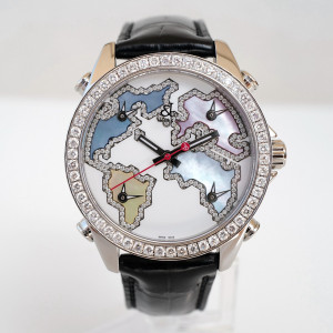 Швейцарские часы Jacob & Co Five Time Zone World Is Yours