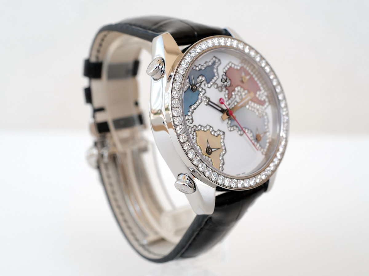 Швейцарские часы Jacob & Co Five Time Zone World Is Yours