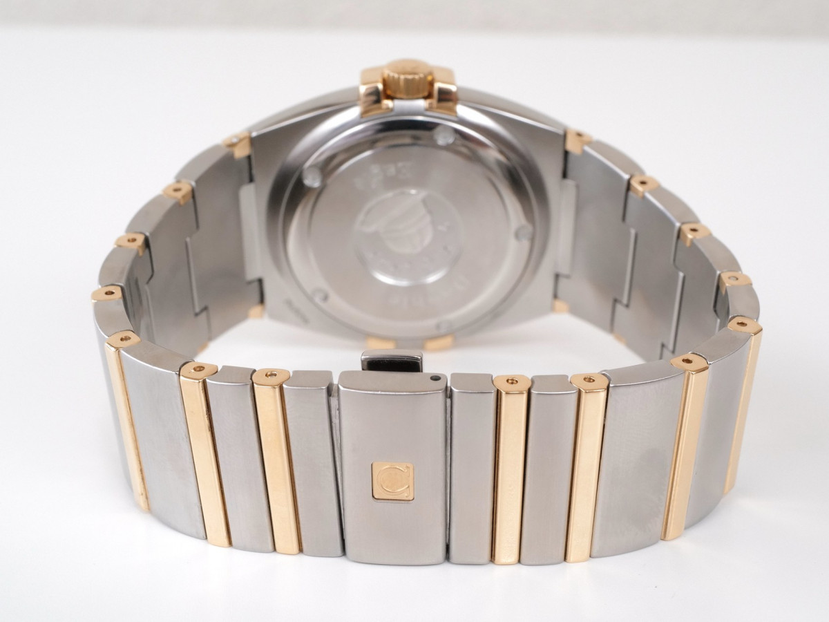 Швейцарские часы Omega Constellation Double Eagle 18K Yellow Gold Steel Quartz