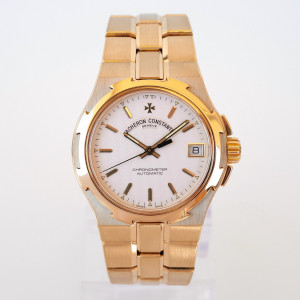 Швейцарський годинник Vacheron Constantin Overseas Automatic 18K Yellow Gold