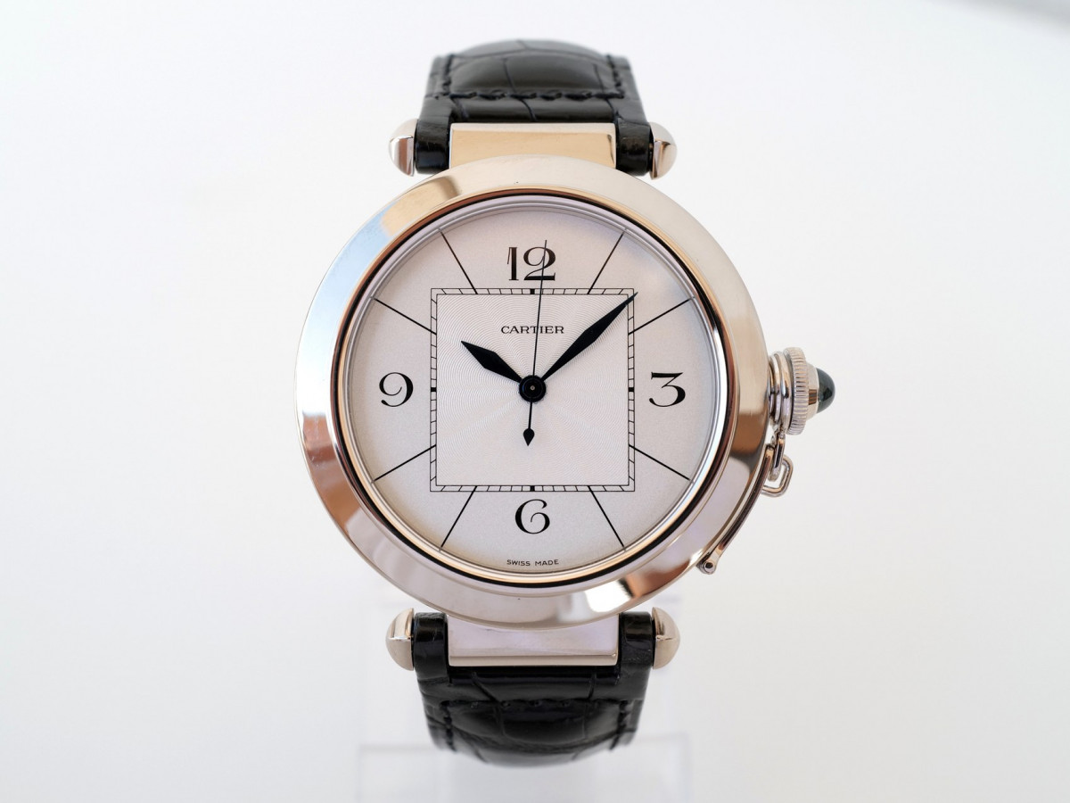 Швейцарський годинник Cartier Pasha de Cartier XL 18K White Gold