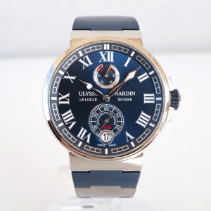 Швейцарские часы Ulysse Nardin Marine Chronometer Manufacture Blue Dial