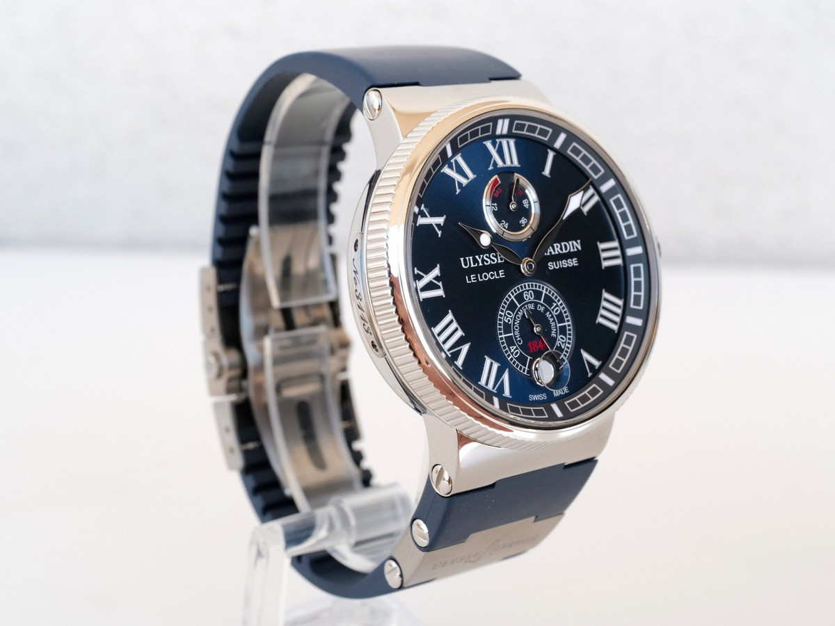 Швейцарские часы Ulysse Nardin Marine Chronometer Manufacture Blue Dial