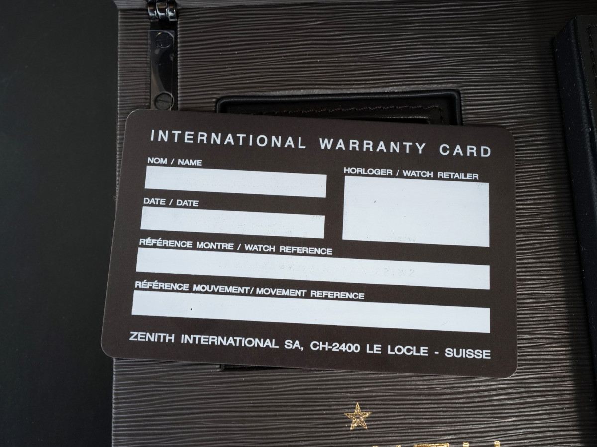 Швейцарський годинник Zenith Star GlamRock Open El Primero