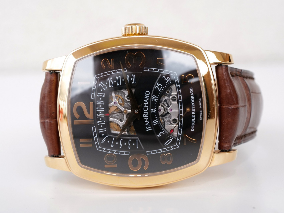 Швейцарський годинник JeanRichard TV Screen Double Retrograde 18K Rose Gold Limited Edition