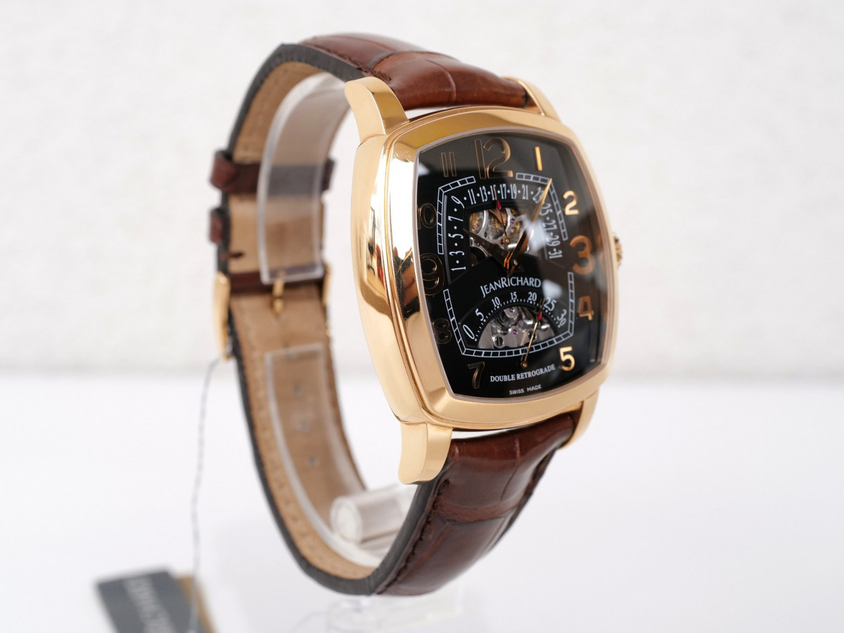 Швейцарський годинник JeanRichard TV Screen Double Retrograde 18K Rose Gold Limited Edition