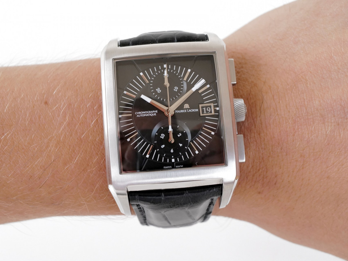 Швейцарський годинник Pontos Rectangulaire Chronograph Automatic