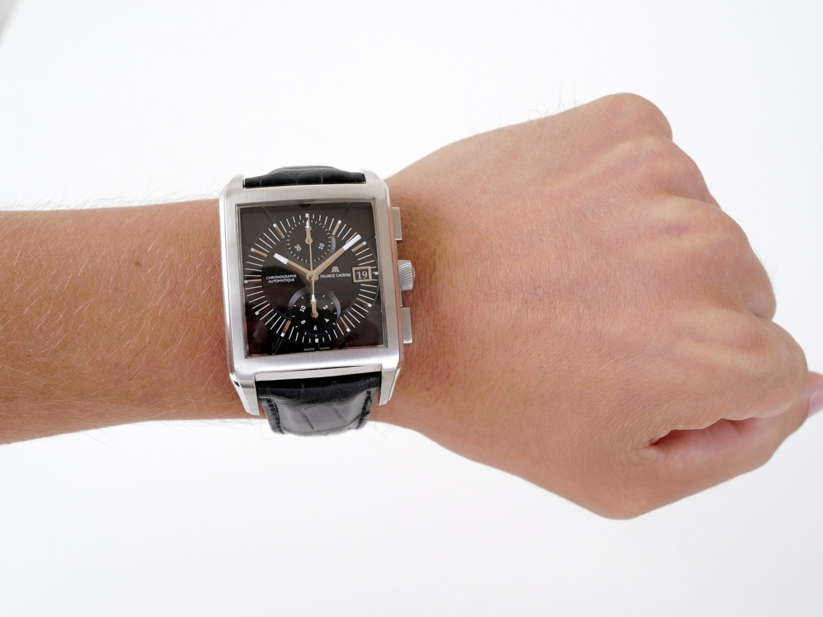 Швейцарський годинник Pontos Rectangulaire Chronograph Automatic