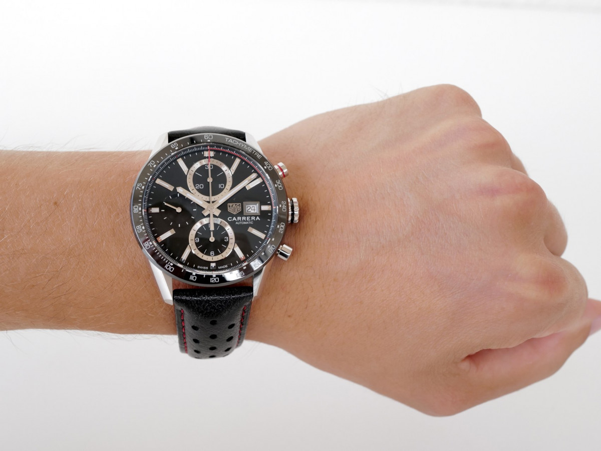 Швейцарський годинник Tag Heuer Carrera Calibre 16 Automatic Chronograph