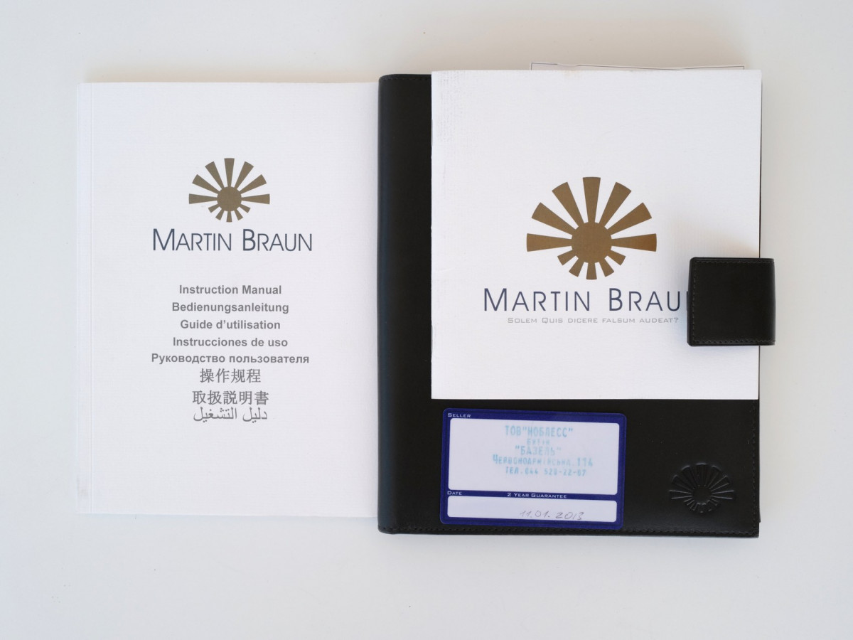 Швейцарские часы Martin Braun Selene B Moon Phase