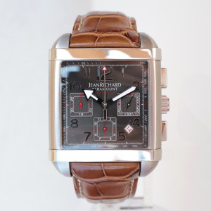 Швейцарський годинник JeanRichard Paramount Square Chronograph