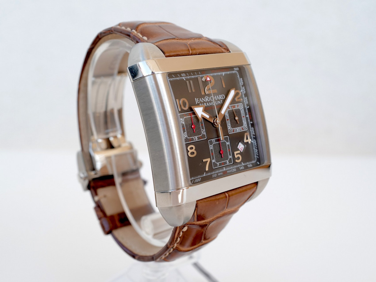 Швейцарський годинник JeanRichard Paramount Square Chronograph
