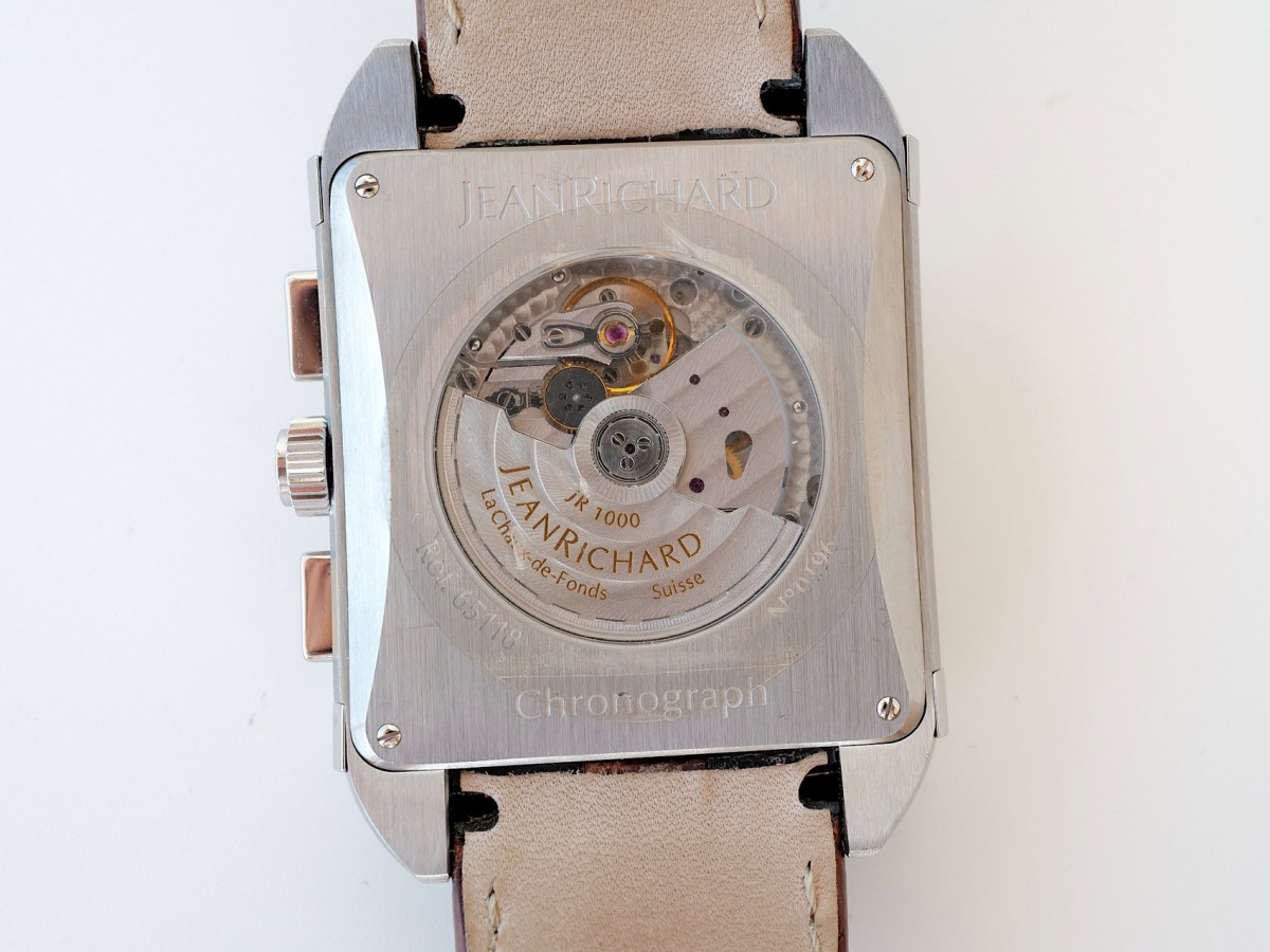 Швейцарський годинник JeanRichard Paramount Square Chronograph