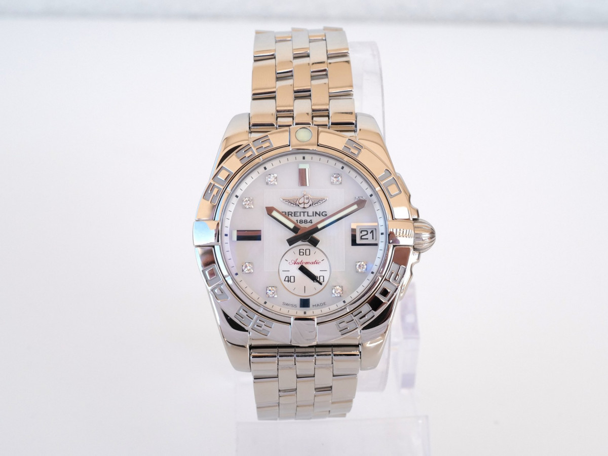 Швейцарские часы Breitling Galactic 36 Automatic MOP Diamond Dial
