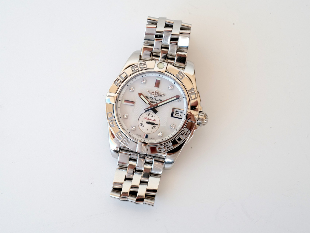 Швейцарские часы Breitling Galactic 36 Automatic MOP Diamond Dial
