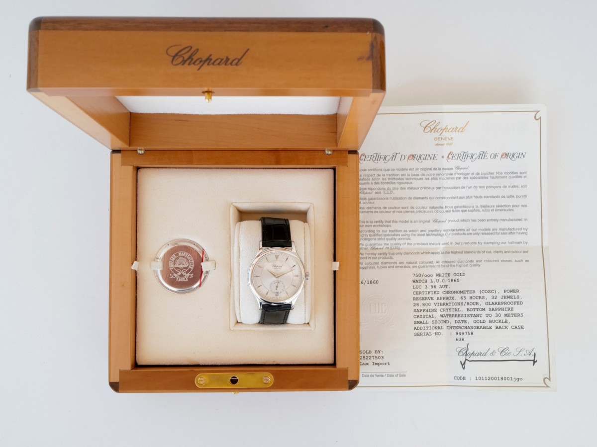 Швейцарские часы Chopard L.U.C. Classic LUC 18K White Gold Limited Edition