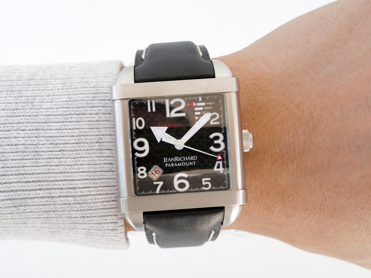 Швейцарський годинник JeanRichard Paramount Sebring Linear Power Reserve Limited Edition