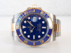 Швейцарський годинник Rolex Submariner Date 41 Yellow Gold Steel Ceramic Blue Dial