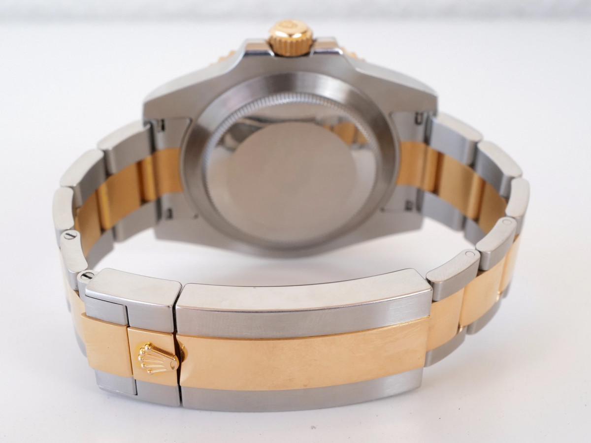 Швейцарський годинник Rolex Submariner Date 41 Yellow Gold Steel Ceramic Blue Dial