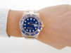 Швейцарський годинник Rolex Submariner Date 41 Yellow Gold Steel Ceramic Blue Dial